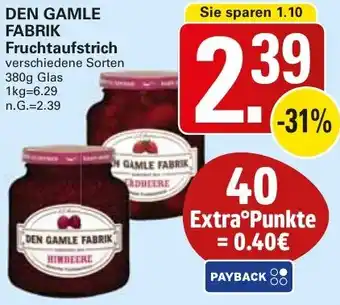 WEZ DEN GAMLE FABRIK Fruchtaufstrich Angebot