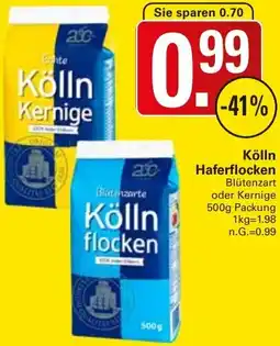 WEZ Kölln Haferflocken Angebot