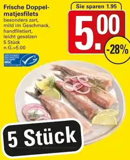 WEZ Frische Doppelmatjesfilets Angebot