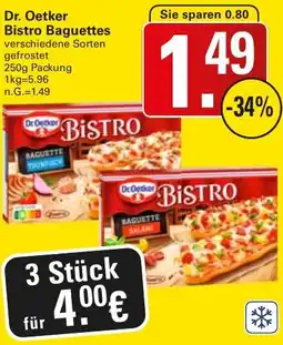 WEZ Dr. Oetker Bistro Baguettes Angebot