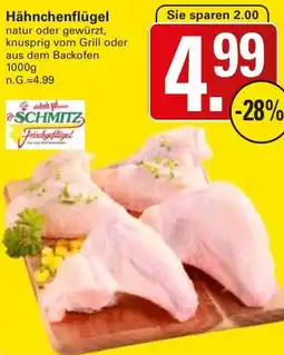 WEZ Hähnchenflügel Angebot