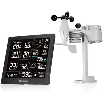 Netto Marken-Discount BRESSER 8-in-1 MeteoTemp JW WLAN-Wetterstation Angebot