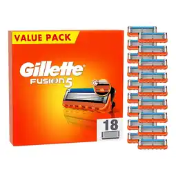Netto Marken-Discount Orig. Gillette Fusion5 Rasierklingen 18 Stück Ersatzklingen Nassrasierer Klingen Angebot