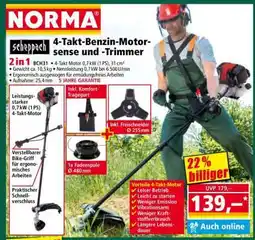 Norma 4-Takt-Benzin-Motorsense und -Trimmer Angebot