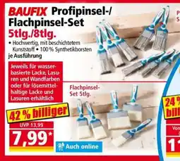 Norma BAUFIX Profipinsel-/Flachpinsel-Set 5tlg./8tlg Angebot