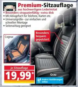Norma Premium- Sitzauflage Angebot