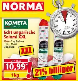 Norma Echt ungarische Salami XXL Angebot