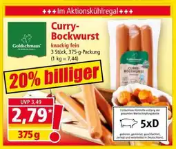 Norma Curry- Bockwurst Angebot