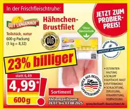Norma Hähnchen Brustfilet Angebot