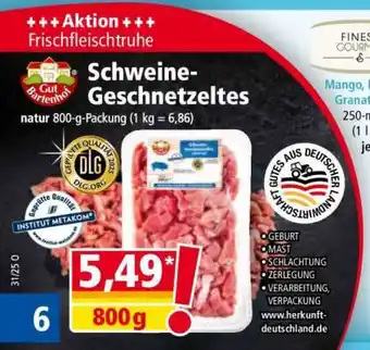 Norma Schweine- geschnetzeltes Angebot