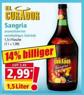 Norma El CURADOR Sangria Angebot