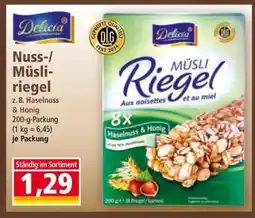 Norma Nuss-/ Müsliriegel Angebot