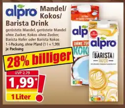 Norma alpro Mandel/Kokos/Barista Drink Angebot