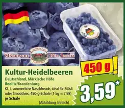 Norma Kultur­ heidelbeeren Angebot