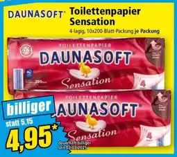 Norma Toilettenpapier Sensation Angebot