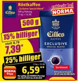 Norma Röstkaffee „Exclusive Special Blend“ Angebot