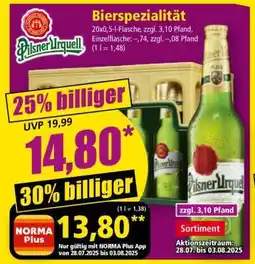 Norma Bierspezialität Angebot