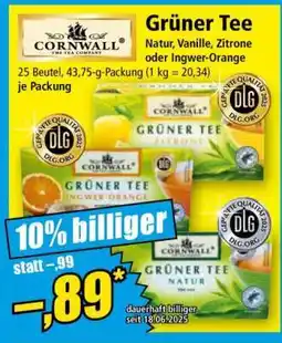 Norma Grüner Tee Angebot
