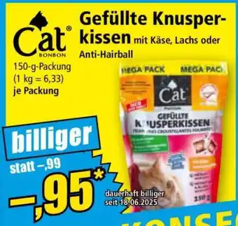 Norma Gefüllte Knusperkissen Angebot