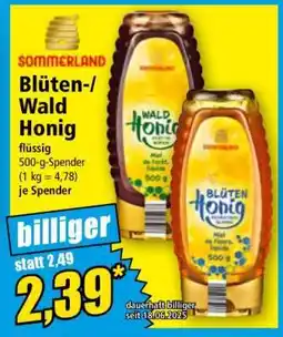 Norma Blüten-/Wald Honig Angebot