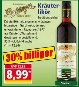 Norma Kräuterlikör Angebot