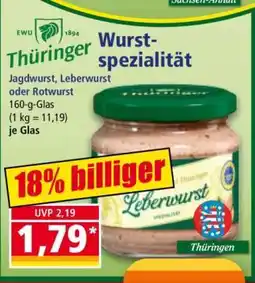 Norma Thüringer Wurstspezialität Angebot