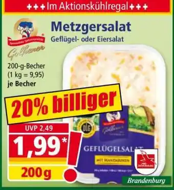 Norma Metzgersalat Angebot