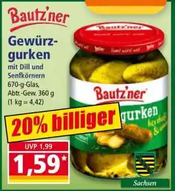 Norma Gewürzgurken Angebot