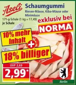 Norma Aseli Schaumgummi Angebot