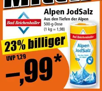 Norma Alpen Jodsalz Angebot