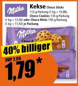 Norma Kekse Choco Sticks Angebot