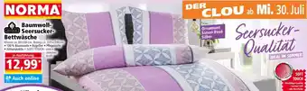 Norma Baumwoll-Seersucker-Bettwäsche Angebot