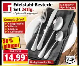 Norma Edelstahl-Besteck-Set 24tlg Angebot