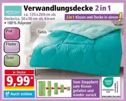 Norma Verwandlungsdecke 2 in 1 Angebot