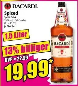 Norma Bacardi Spiced Angebot