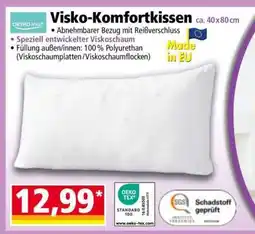 Norma Visko-Komfortkissen Angebot