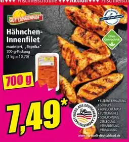Norma Hähnchen Innenfilet Angebot