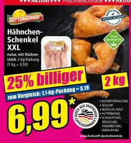Norma Hähnchen- Schenkel XXL Angebot