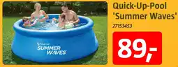 Bauhaus Quick-Up-Pool 'Summer Waves' Angebot