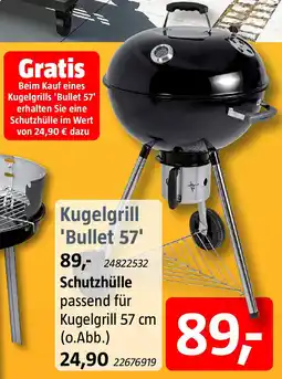Bauhaus Kugelgrill 'Bullet 57' Angebot