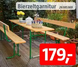 Bauhaus Bierzeltgarnitur Angebot