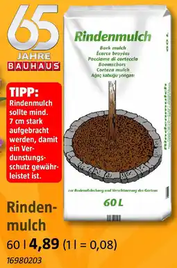 Bauhaus Rindenmulch Angebot
