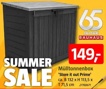 Bauhaus Mülltonnenbox 'Store it out Prime' Angebot