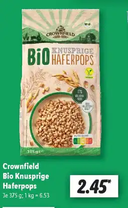 Lidl Crownfield Bio Knusprige Haferpops Angebot