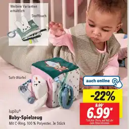 Lidl lupilu Baby-Spielzeug Angebot