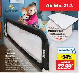 Lidl SAFETY 1ST Tragbares Bettgitter Angebot