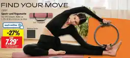 Lidl CRIVIT Sport- und Yogamatte Angebot