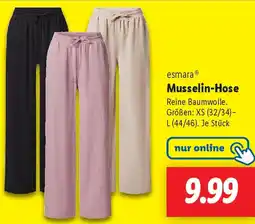 Lidl esmara Musselin-Hose Angebot
