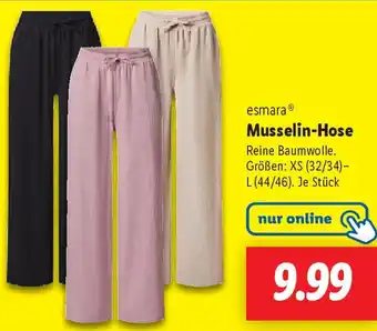 Lidl esmara Musselin-Hose Angebot