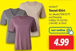 Lidl esmara Tencel-Shirt Angebot